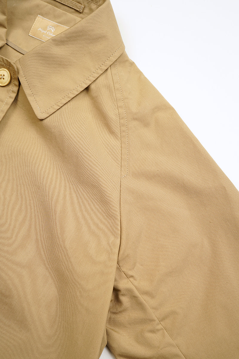 【ナイジェル・ケーボン】WOMAN / バルマカーンコート - コットンナイロンウェザー / BALMACAAN COAT COTTON NYLON WEATHER