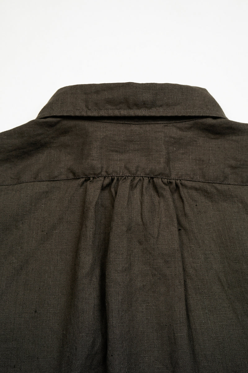 【ナイジェル・ケーボン】WOMAN / ブリティッシュオフィサーズ シャツ タイプ2 ヘンプ ウーマン / BRITISH OFFICERS TYPE2 HEMP W