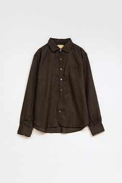 【ナイジェル・ケーボン】WOMAN / ブリティッシュオフィサーズ シャツ タイプ2 ヘンプ ウーマン / BRITISH OFFICERS TYPE2 HEMP W