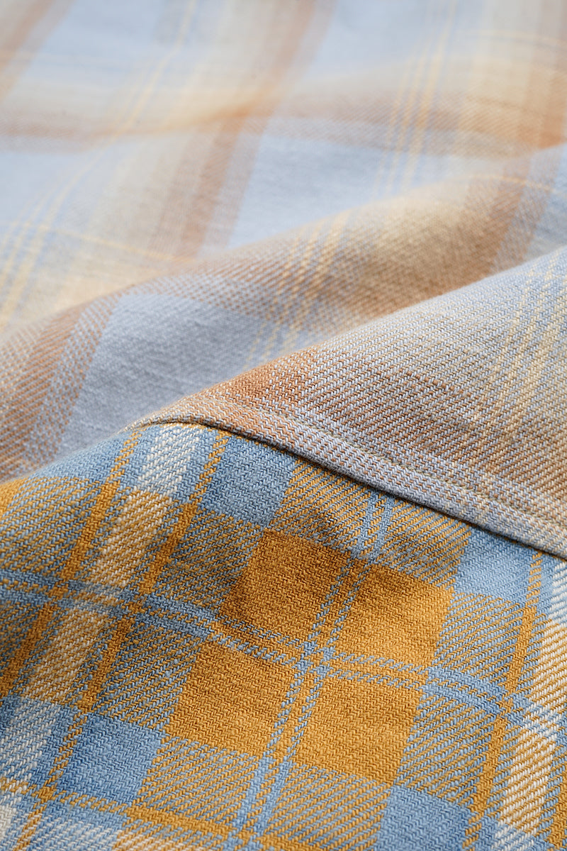 【ナイジェル・ケーボン】WOMAN / グランパシャツ クレイジーパターン / GRANDPA SHIRT CRAZY PATTERN