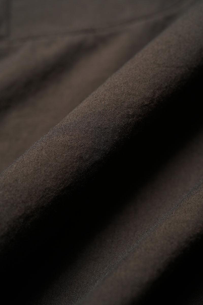【ナイジェル・ケーボン】WOMAN / スターチドボザム シャツ- コットンツイル / STARCHED BOSOM SHIRT -  COTTON TWILL