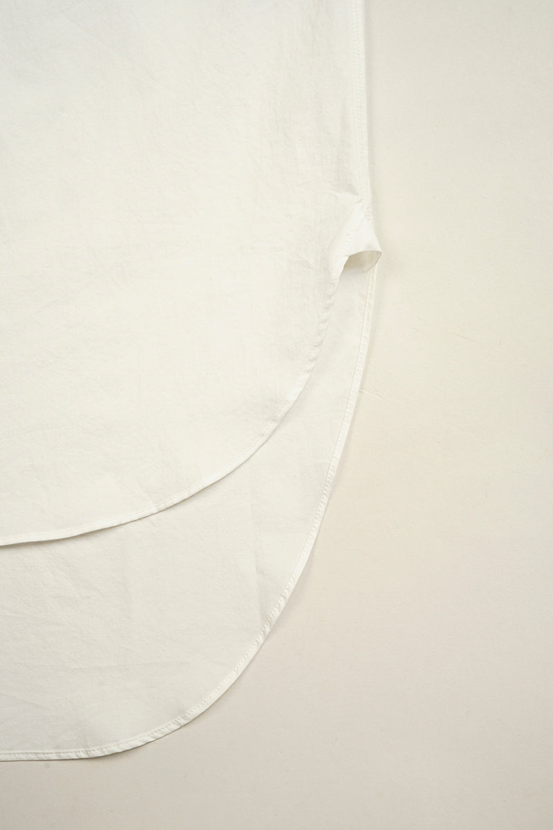 【ナイジェル・ケーボン】WOMAN / ボウタイ ブラウス - コットンツイル / BOW TIE BLOUSE COTTON TWILL