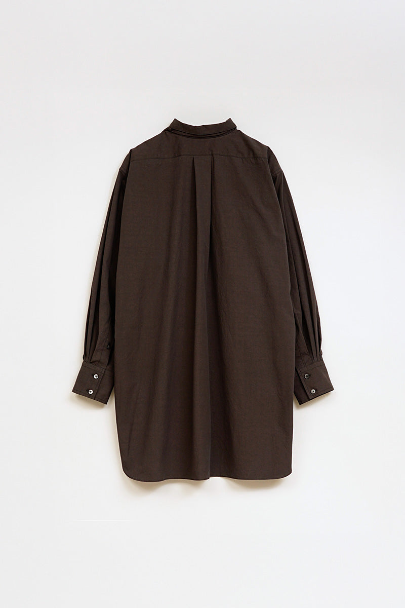 【ナイジェル・ケーボン】WOMAN / ボウタイ ブラウス - コットンツイル / BOW TIE BLOUSE COTTON TWILL