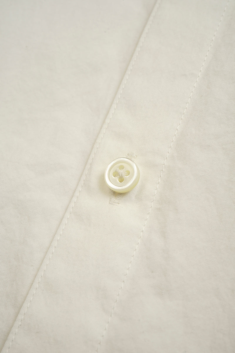 【ナイジェル・ケーボン】WOMAN / ボウタイ ブラウス - コットンツイル / BOW TIE BLOUSE COTTON TWILL