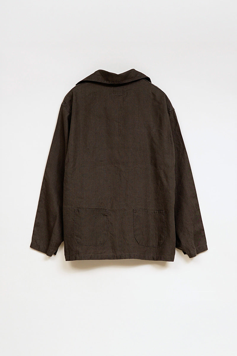 【ナイジェル・ケーボン】WOMAN / フレンチ プルオーバー シャツ- ヘンプ / FRENCH P/O SHIRT - HEMP