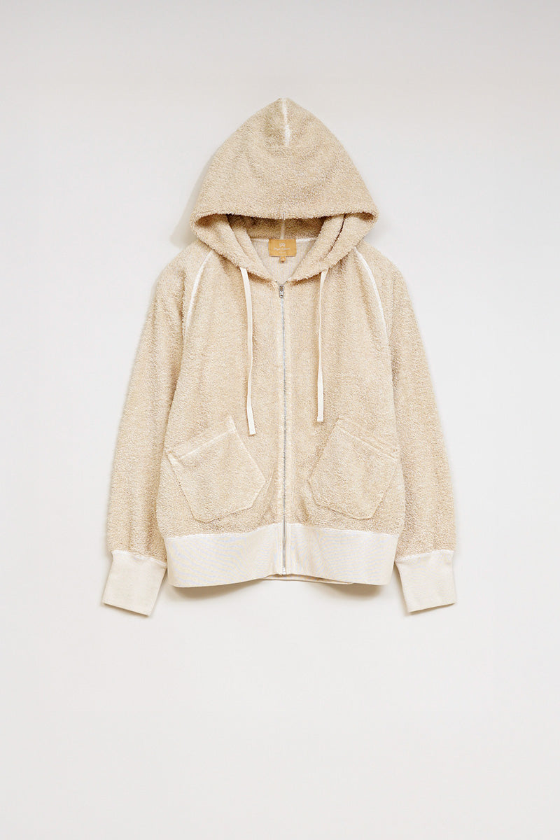 【ナイジェル・ケーボン】WOMAN / ジップアップ フーディ - パイル / ZIP UP HOODIE - PILE