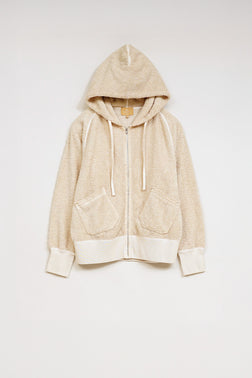 【ナイジェル・ケーボン】WOMAN / ジップアップ フーディ - パイル / ZIP UP HOODIE - PILE