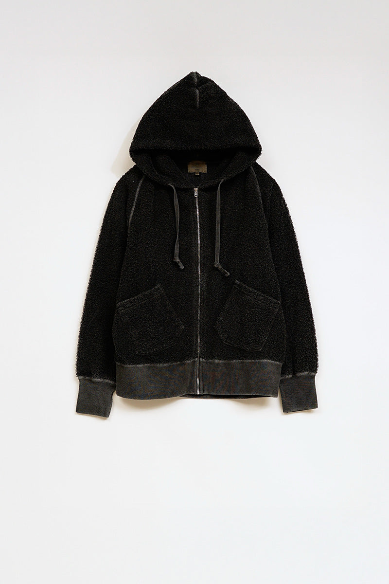 【ナイジェル・ケーボン】WOMAN / ジップアップ フーディ - パイル / ZIP UP HOODIE - PILE