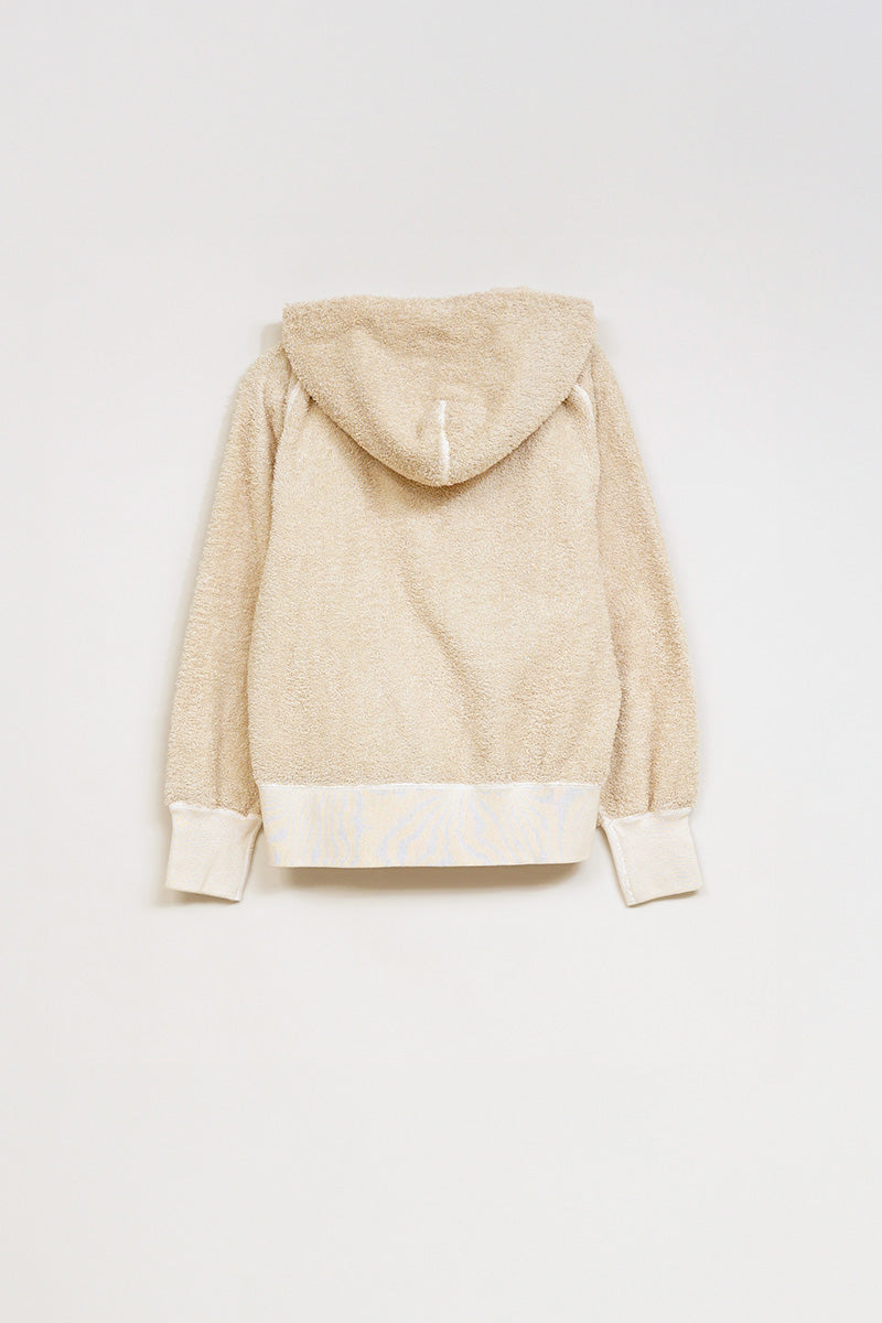 【ナイジェル・ケーボン】WOMAN / ジップアップ フーディ - パイル / ZIP UP HOODIE - PILE