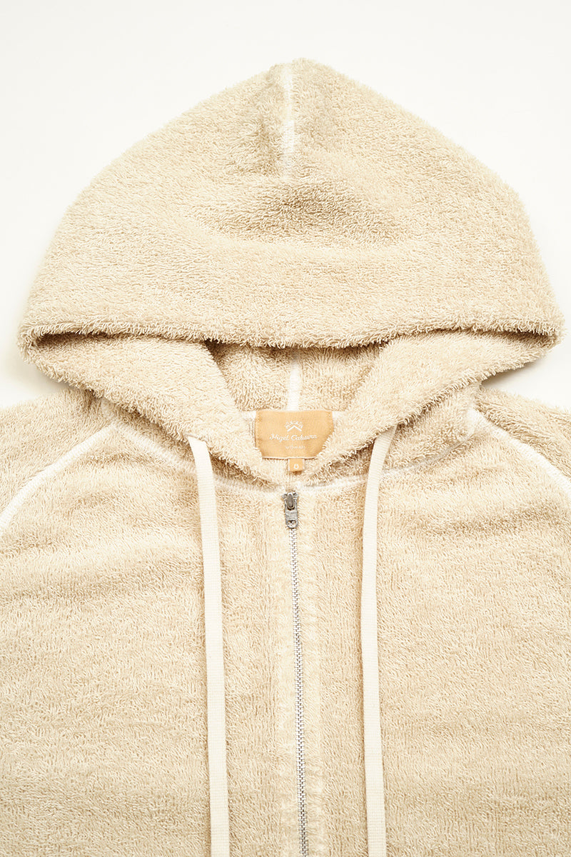 【ナイジェル・ケーボン】WOMAN / ジップアップ フーディ - パイル / ZIP UP HOODIE - PILE