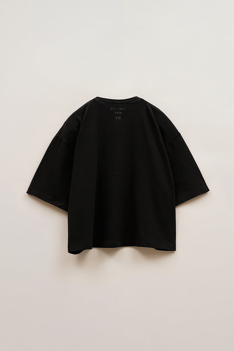 【ナイジェル・ケーボン】WOMAN / USMCビッグTシャツ - ヘンリーネック / USMC BIG T-SHIRT HENLEY NECK