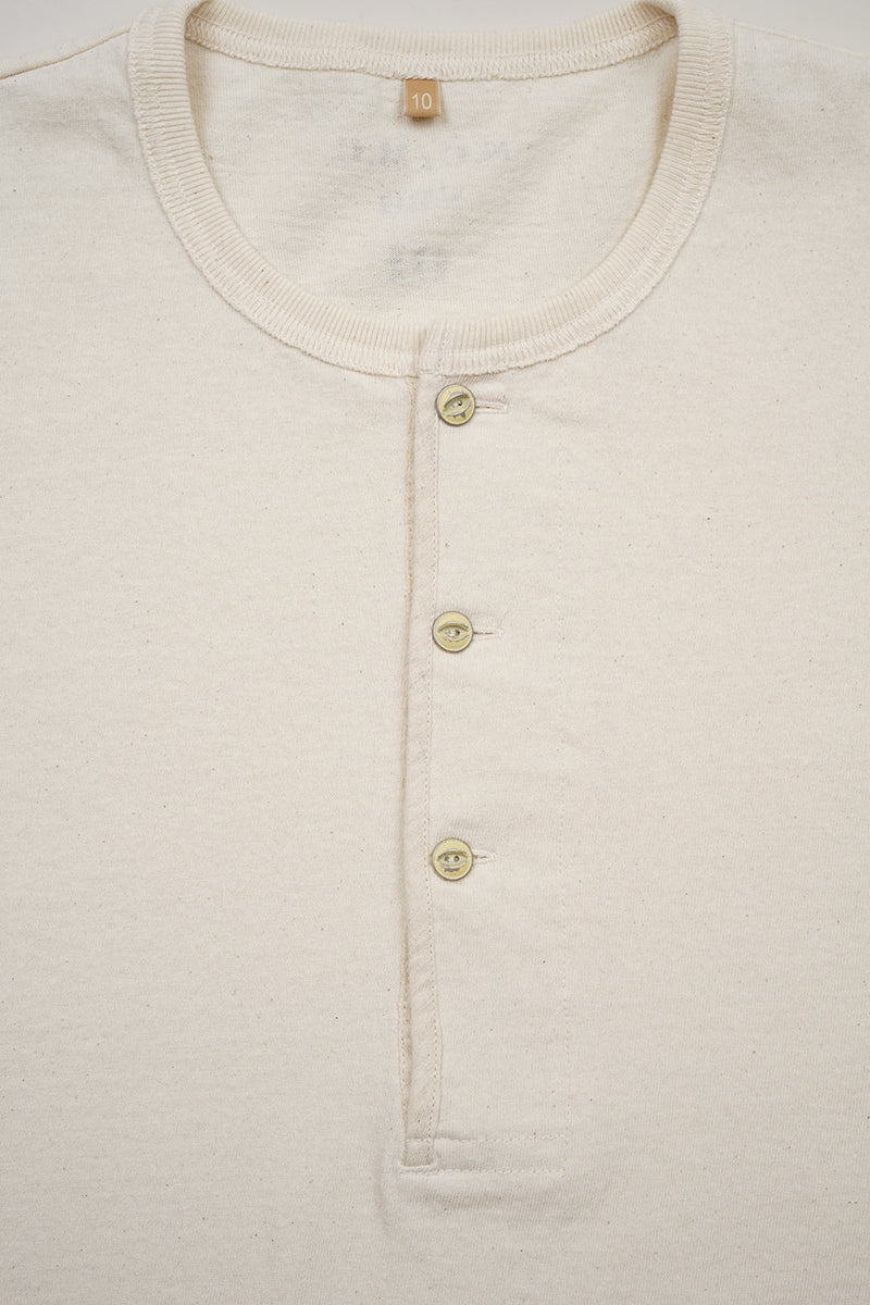【ナイジェル・ケーボン】WOMAN / USMCビッグTシャツ - ヘンリーネック / USMC BIG T-SHIRT HENLEY NECK