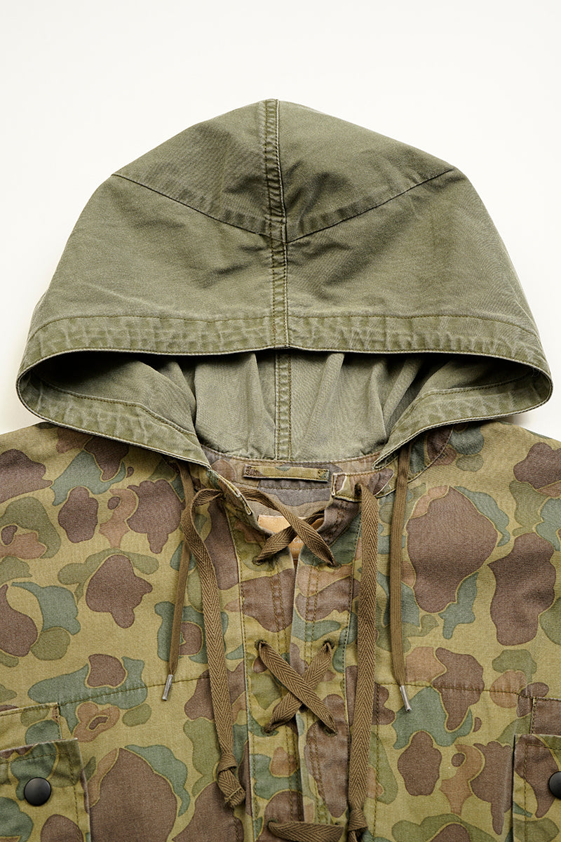 【ナイジェル・ケーボン】WOMAN / 50s ジャーマンスモック - カモ /  50s GERMAN SMOCK - CAMO