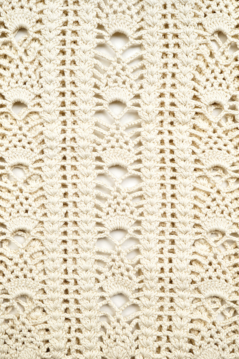 【ナイジェル・ケーボン】WOMAN / クロシェットベスト - コットンコード / CROCHET VEST - COTTON CORD