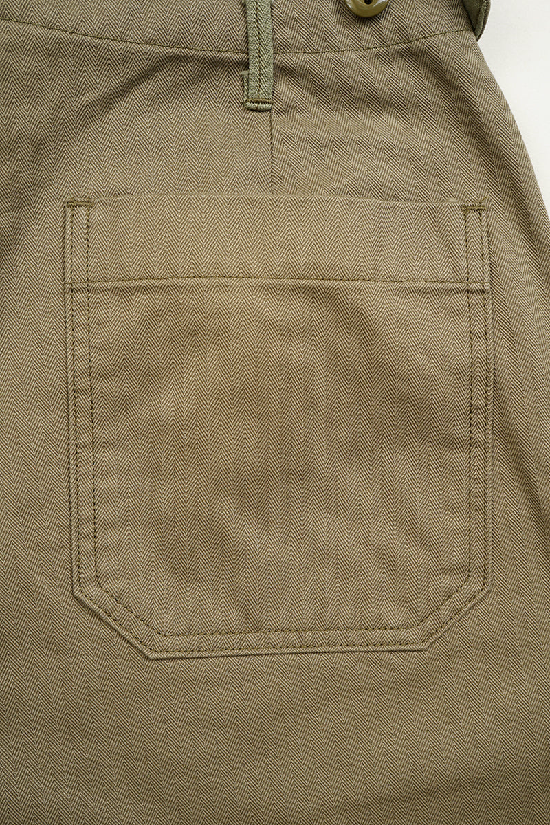 【ナイジェル・ケーボン】WOMAN / スウェディッシュ ランチパンツ - へリンボーン / SWEDISH RANCH PANT - HERRINGBONE