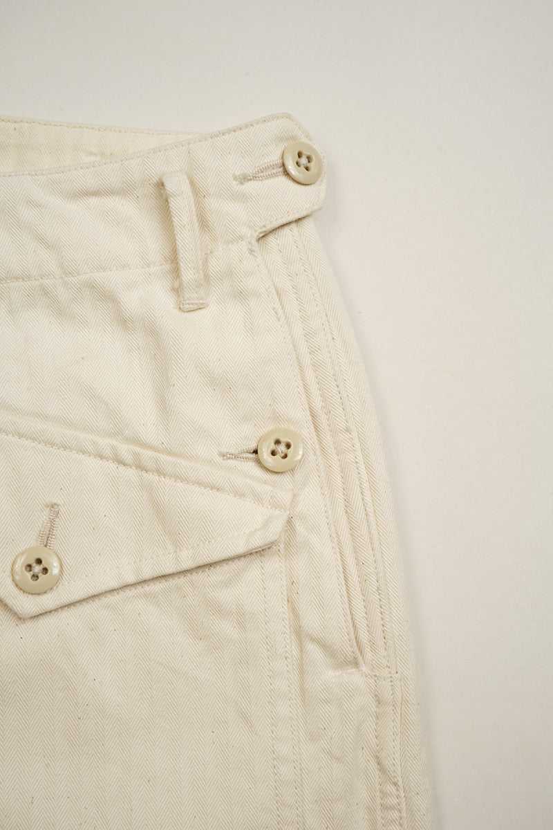 【ナイジェル・ケーボン】WOMAN / スウェディッシュ ランチパンツ - へリンボーン / SWEDISH RANCH PANT - HERRINGBONE