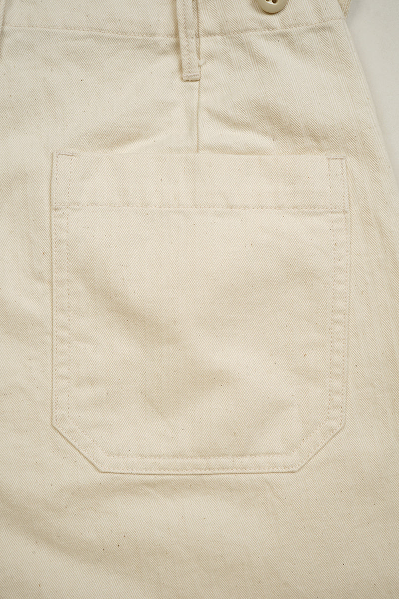 【ナイジェル・ケーボン】WOMAN / スウェディッシュ ランチパンツ - へリンボーン / SWEDISH RANCH PANT - HERRINGBONE