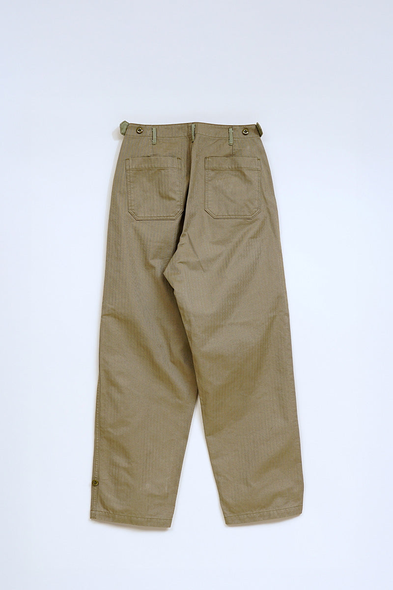 【ナイジェル・ケーボン】WOMAN / スウェディッシュ ランチパンツ - へリンボーン / SWEDISH RANCH PANT - HERRINGBONE