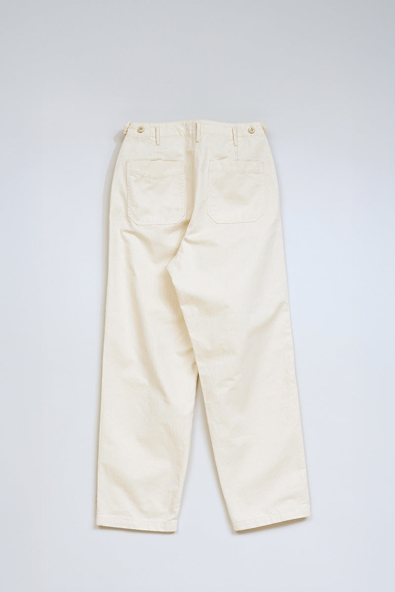 【ナイジェル・ケーボン】WOMAN / スウェディッシュ ランチパンツ - へリンボーン / SWEDISH RANCH PANT - HERRINGBONE