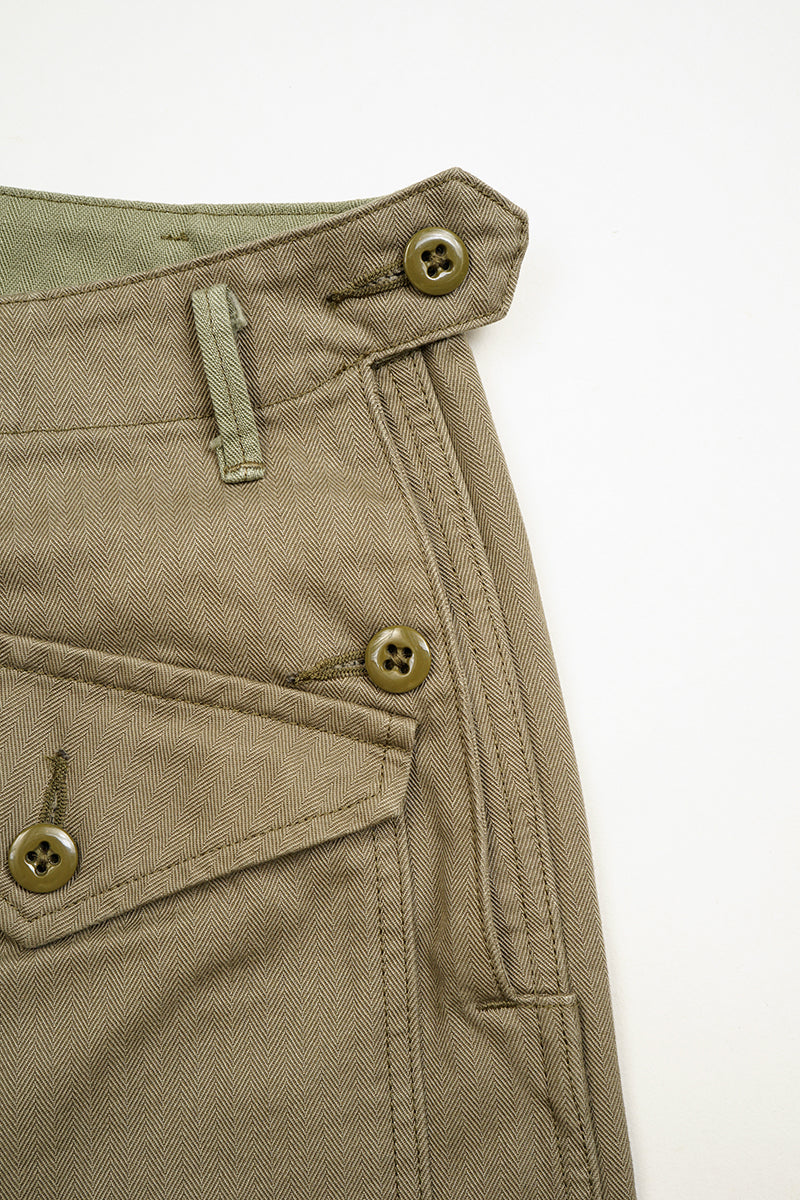 【ナイジェル・ケーボン】WOMAN / スウェディッシュ ランチパンツ - へリンボーン / SWEDISH RANCH PANT - HERRINGBONE