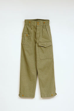 【ナイジェル・ケーボン】WOMAN / ブリティッシュアーミーパンツ ウーマン - ルーズデニム / BRITISH ARMY PANT  WOMAN -  LOOSE DENIM