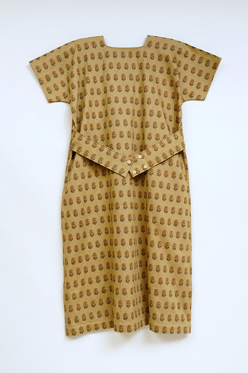 【ケーボン・リボーン】WOMAN / オールオーバーエプロンドレス / ALL OVER APRON DRESS
