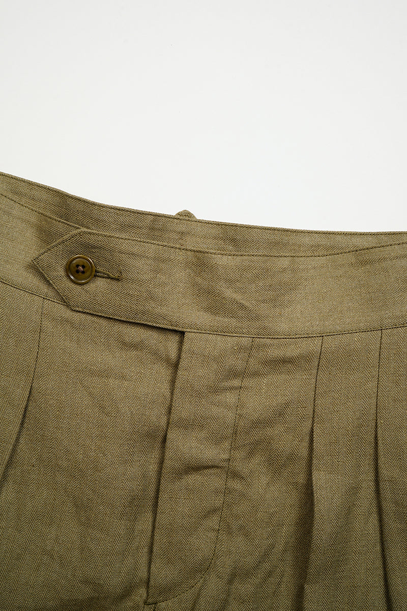 【ナイジェル・ケーボン】WOMAN / ブリティッシュミリタリーショートパンツ / BRITISH MILITARY SHORT PANT