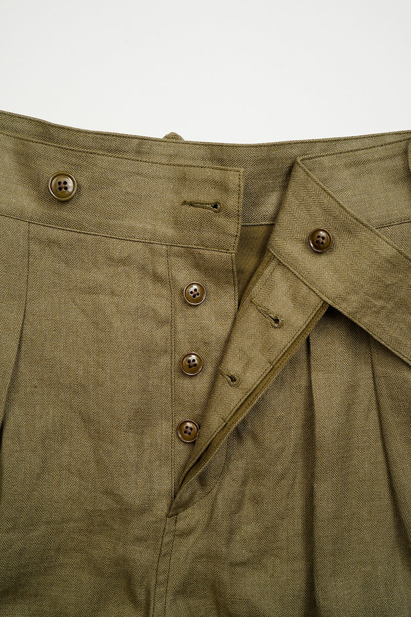 【ナイジェル・ケーボン】WOMAN / ブリティッシュミリタリーショートパンツ / BRITISH MILITARY SHORT PANT