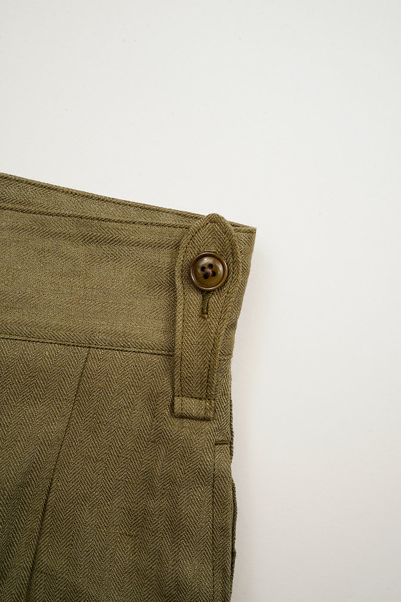 【ナイジェル・ケーボン】WOMAN / ブリティッシュミリタリーショートパンツ / BRITISH MILITARY SHORT PANT