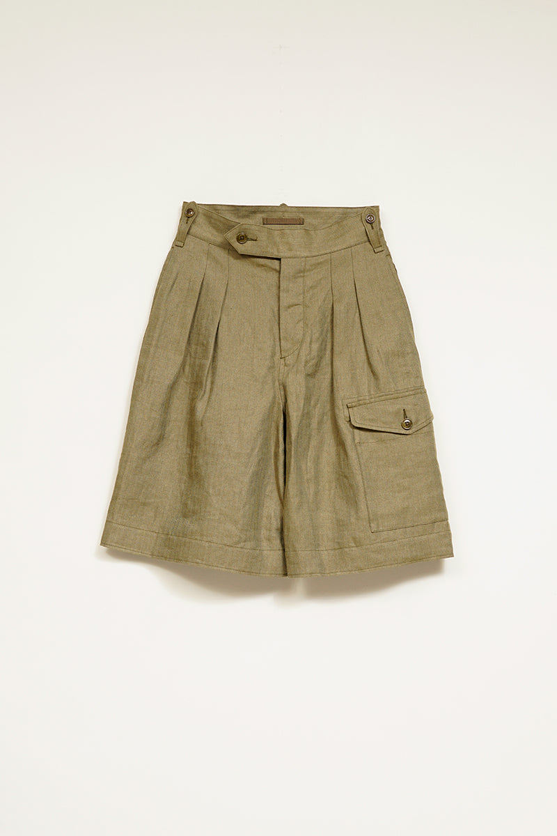 【ナイジェル・ケーボン】WOMAN / ブリティッシュミリタリーショートパンツ / BRITISH MILITARY SHORT PANT