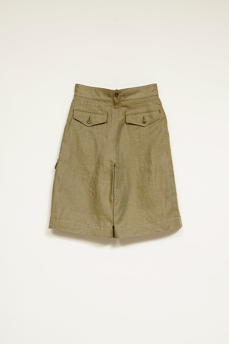 【ナイジェル・ケーボン】WOMAN / ブリティッシュミリタリーショートパンツ / BRITISH MILITARY SHORT PANT