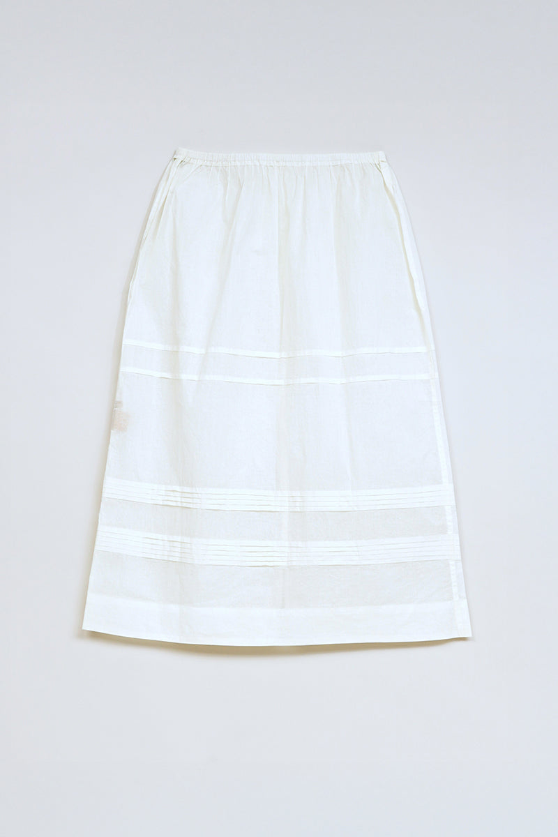 【ナイジェル・ケーボン】WOMAN / アンダースカート - コットンボイル / UNDER SKIRT - COTTON VOILE