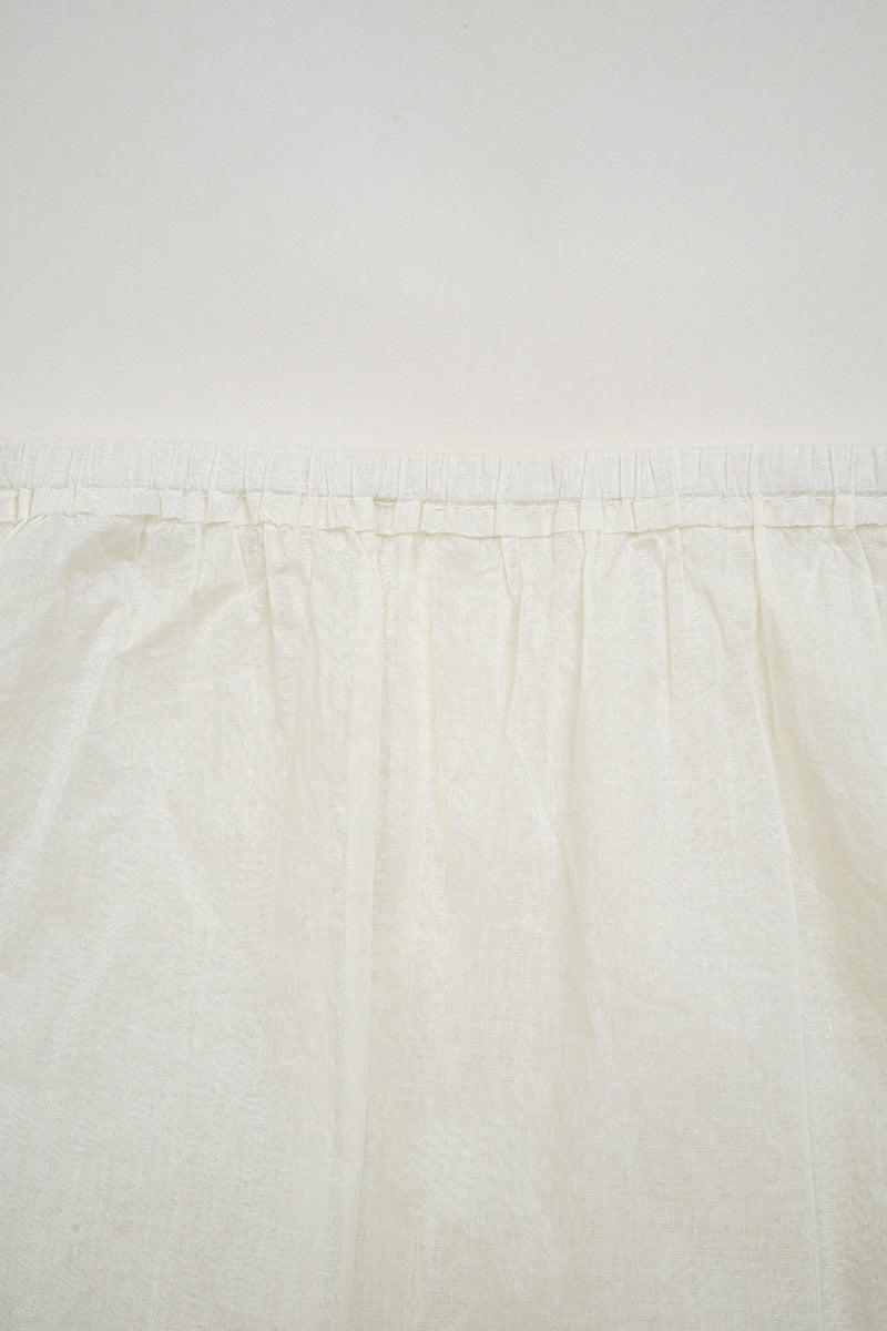 【ナイジェル・ケーボン】WOMAN / アンダースカート - コットンボイル / UNDER SKIRT - COTTON VOILE
