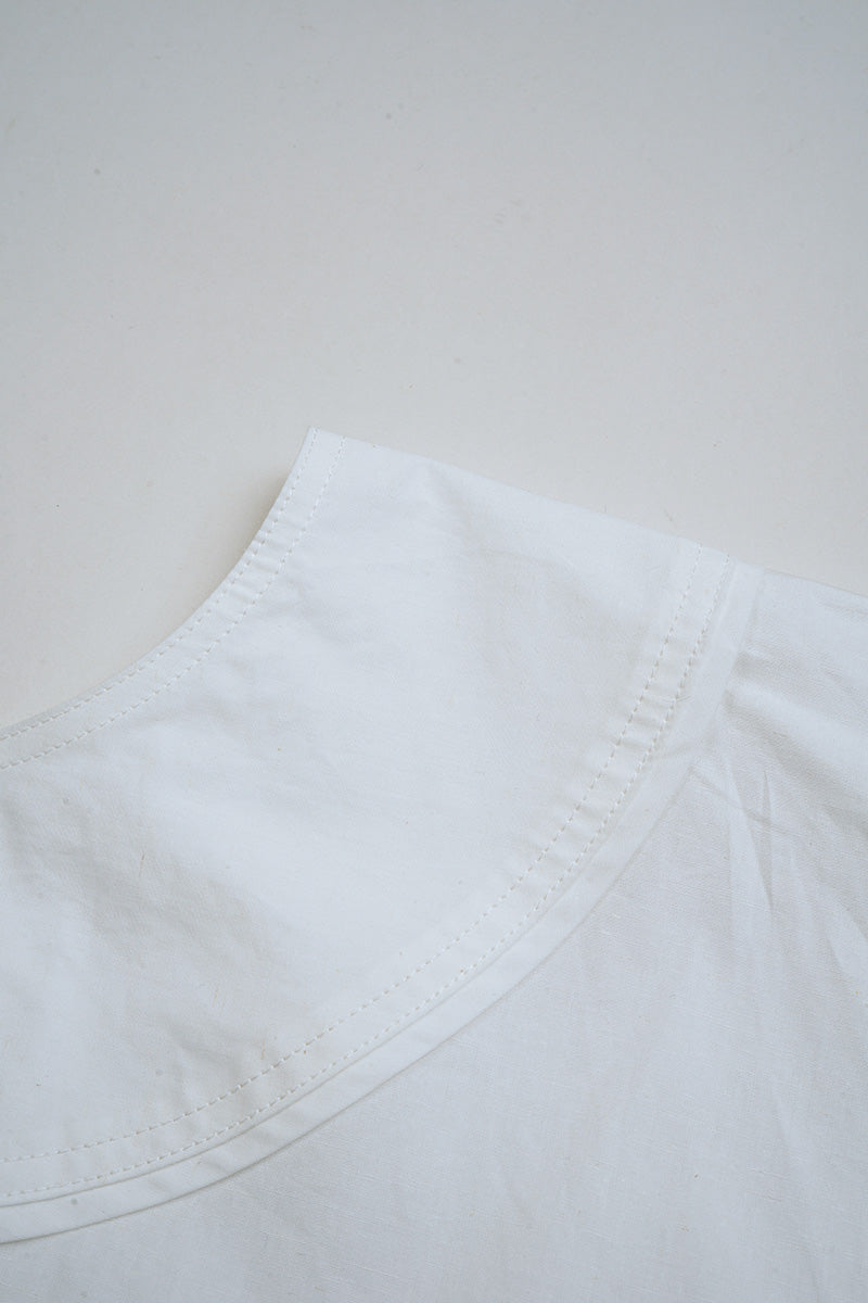 【ナイジェル・ケーボン】WOMAN / 2ウェイ ワークドレス - コットンリネン / 2WAY WORK DRESS - COTTON LINEN