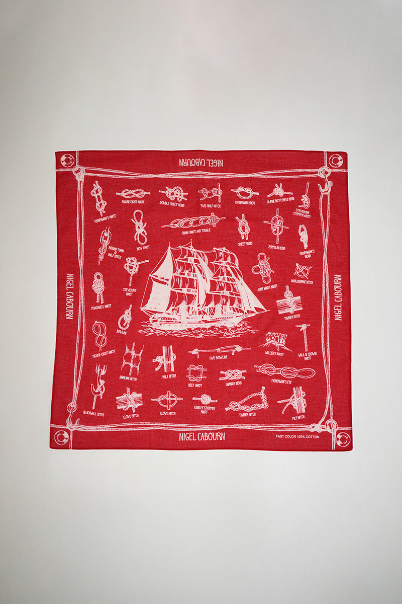 【ナイジェル・ケーボン】WOMAN / マリンバンダナ / MARINE BANDANA