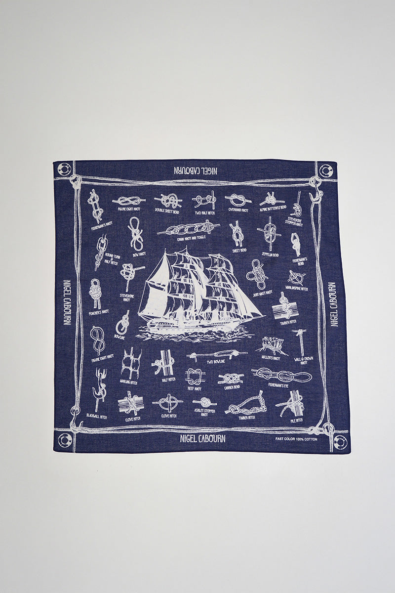【ナイジェル・ケーボン】WOMAN / マリンバンダナ / MARINE BANDANA