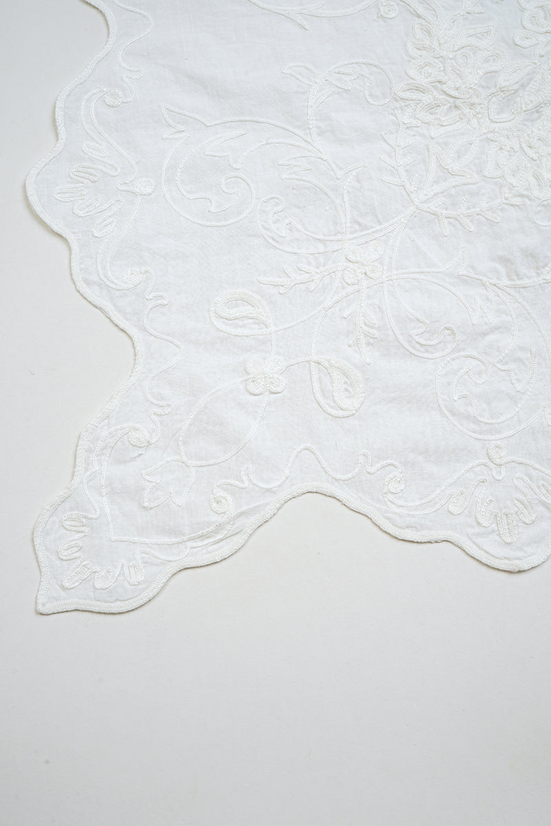 【ナイジェル・ケーボン】WOMAN / レースストール - カディ / LACE STOLE - KHADI