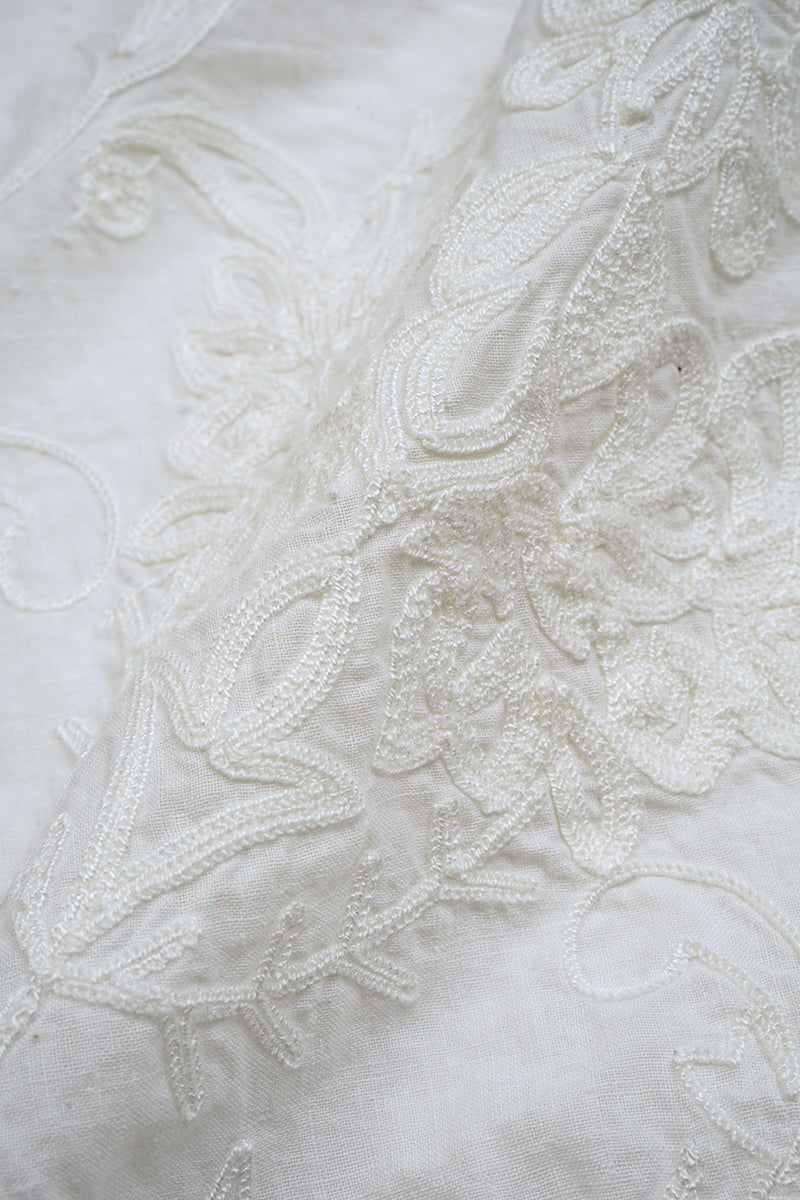 【ナイジェル・ケーボン】WOMAN / レースストール - カディ / LACE STOLE - KHADI