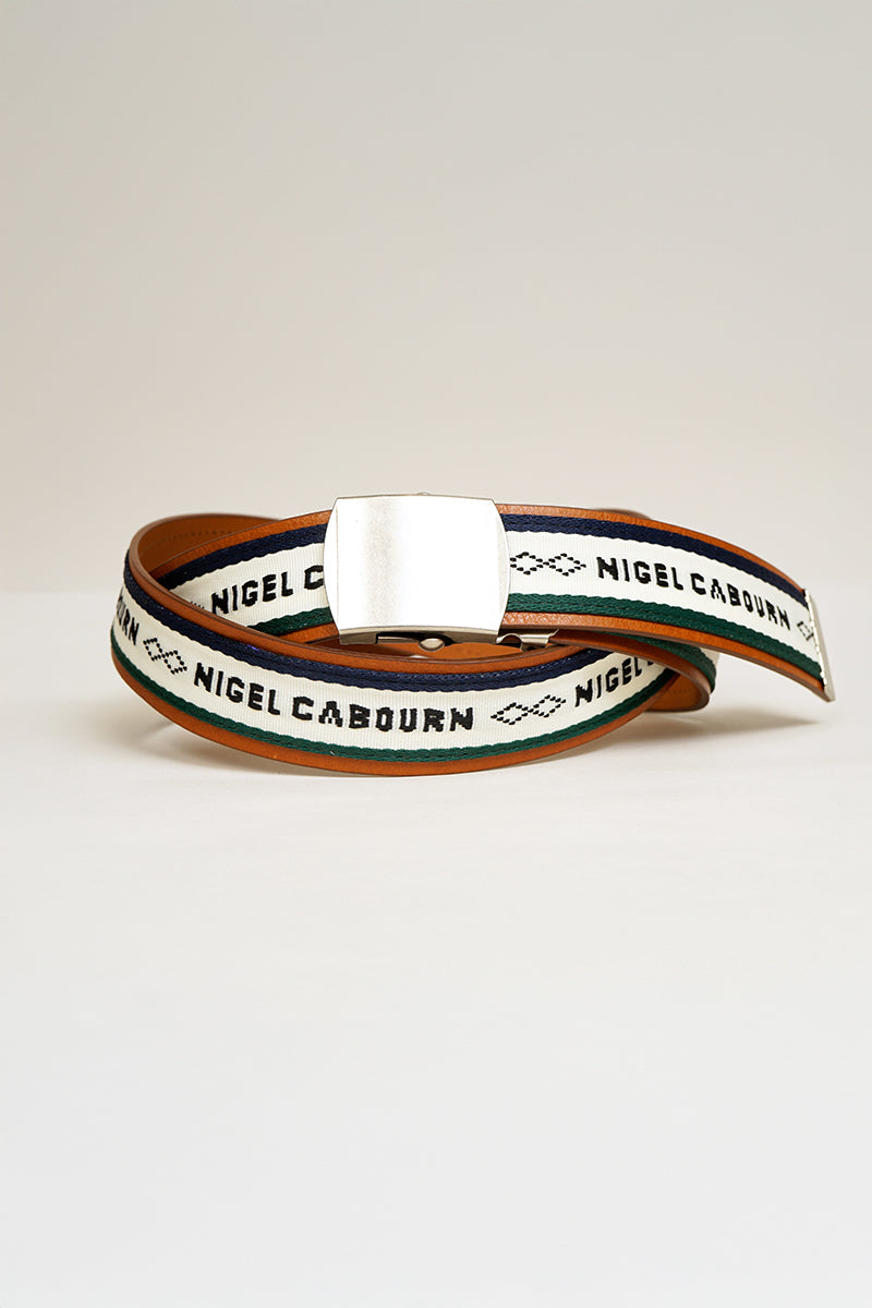 【ナイジェル・ケーボン】WOMAN / ミリタリーローラーバックルベルト / MILITARY ROLLER BUCKLE BELT