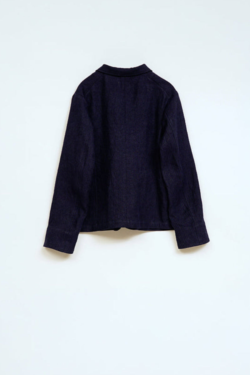 【ナイジェル・ケーボン】WOMAN / ジェントルマンズダブルブレストジャケット - ヘリンボーン / GENTLEMANS DB JACKET -  HERRINGBONE