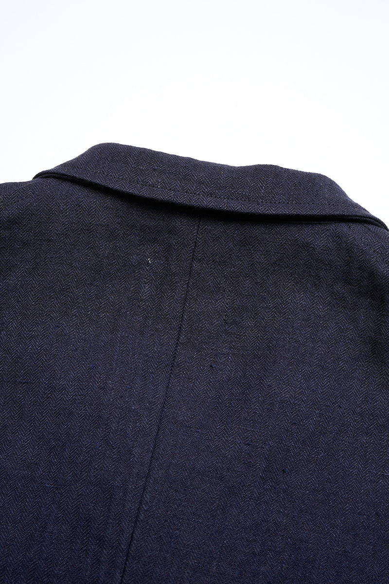 【ナイジェル・ケーボン】WOMAN / ジェントルマンズダブルブレストジャケット - ヘリンボーン / GENTLEMANS DB JACKET -  HERRINGBONE