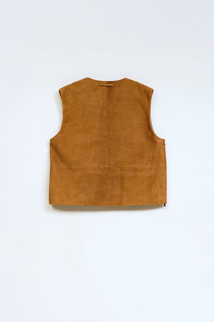 【ナイジェル・ケーボン】WOMAN / シープスエード ベスト / SHEEP SUEDE VEST