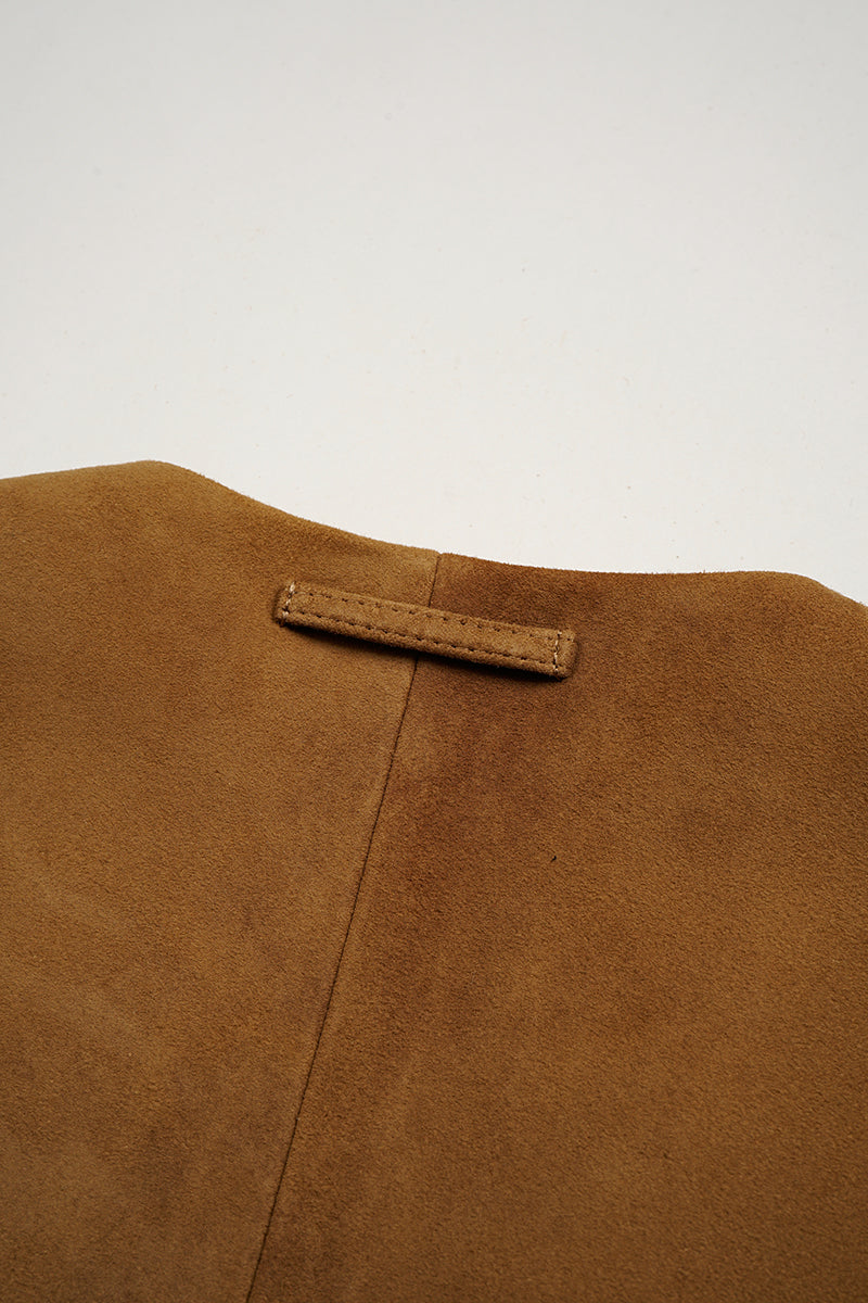 【ナイジェル・ケーボン】WOMAN / シープスエード ベスト / SHEEP SUEDE VEST