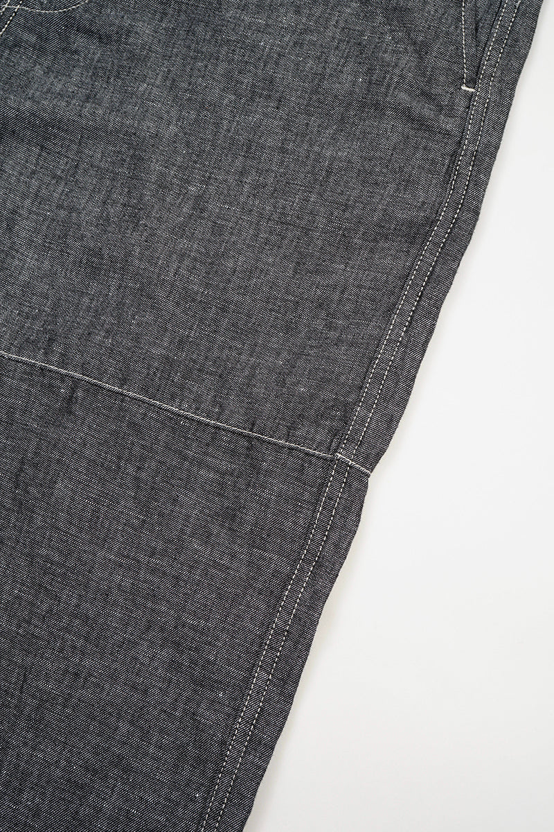 【ナイジェル・ケーボン】UNISEX / アングルドパンツ - リネンデニム / PT02-02 ANGLED PANT - LINEN DENIM