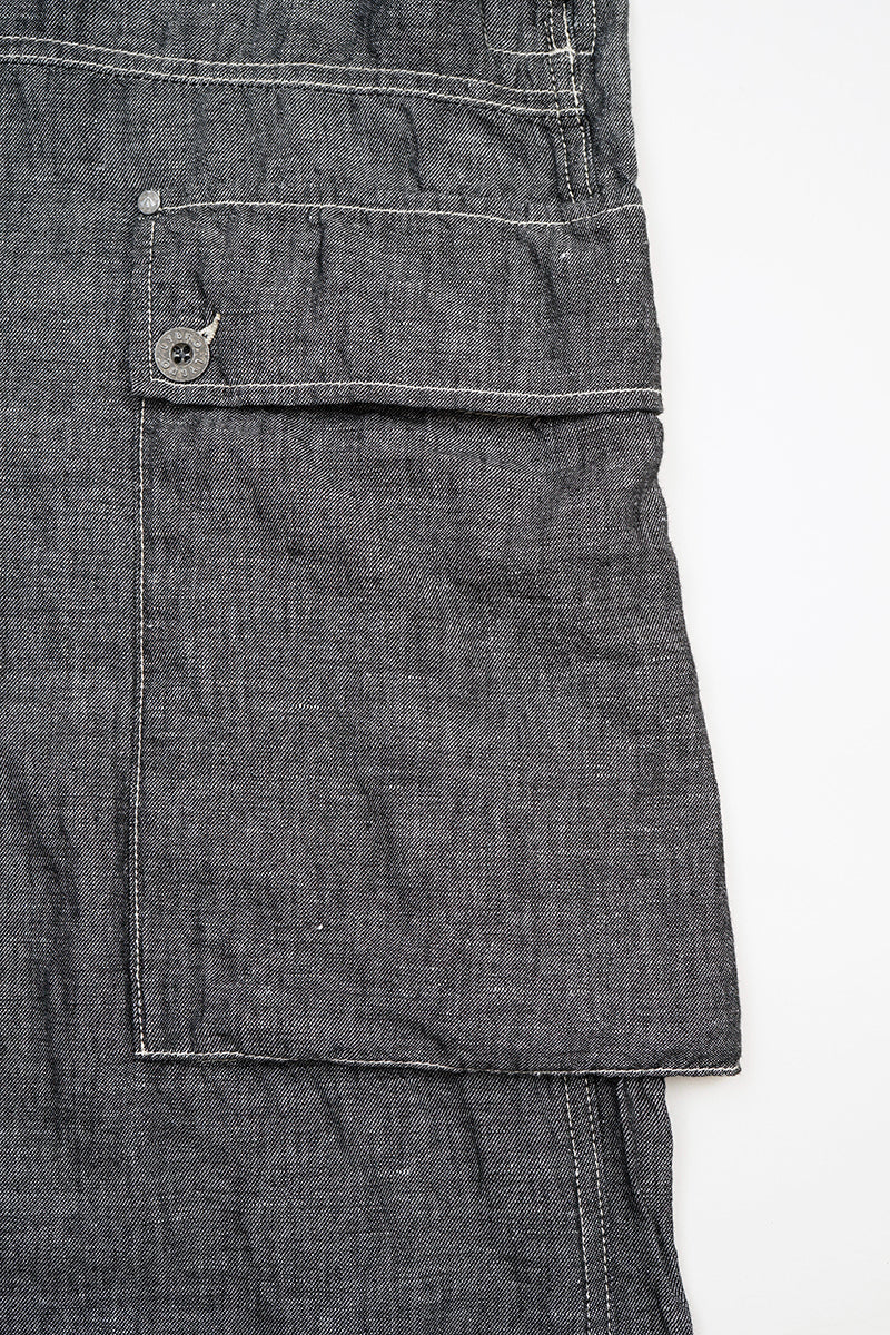 【ナイジェル・ケーボン】UNISEX / ネイヴァルダンガリー - リネンデニム / PT01 NAVAL DUNGAREE - LINEN DENIM