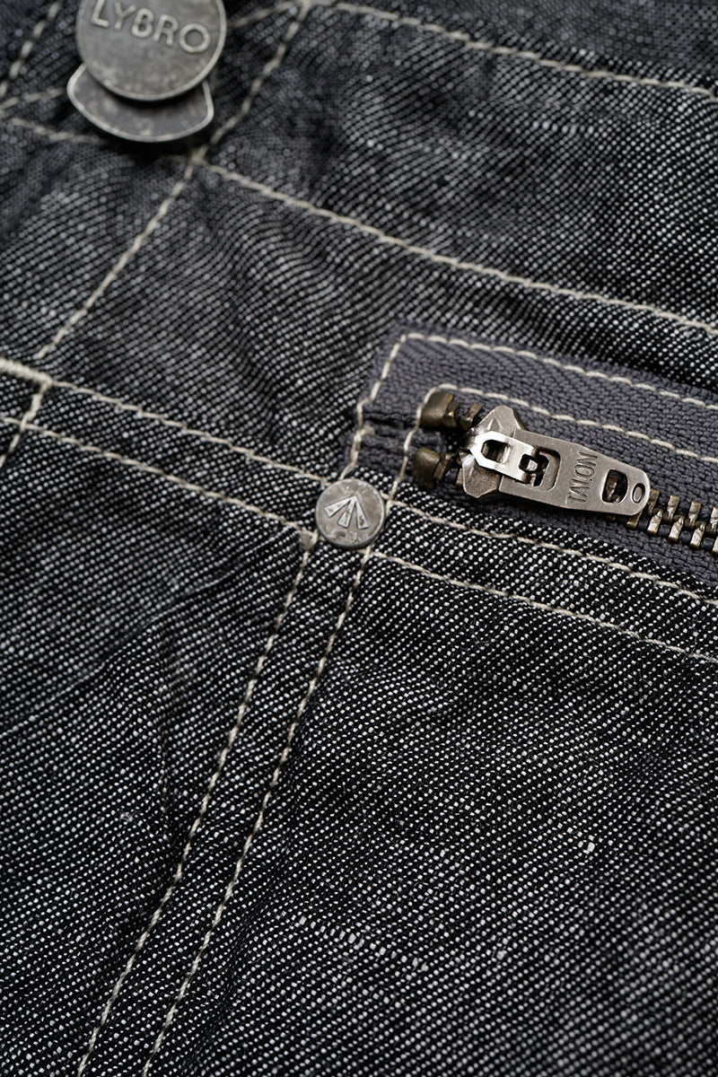 【ナイジェル・ケーボン】UNISEX / ネイヴァルダンガリー - リネンデニム / PT01 NAVAL DUNGAREE - LINEN DENIM