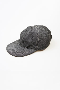 【ナイジェル・ケーボン】MAN / ワークキャップ - リネンデニム / AC01 WORK CAP - LINEN DENIM