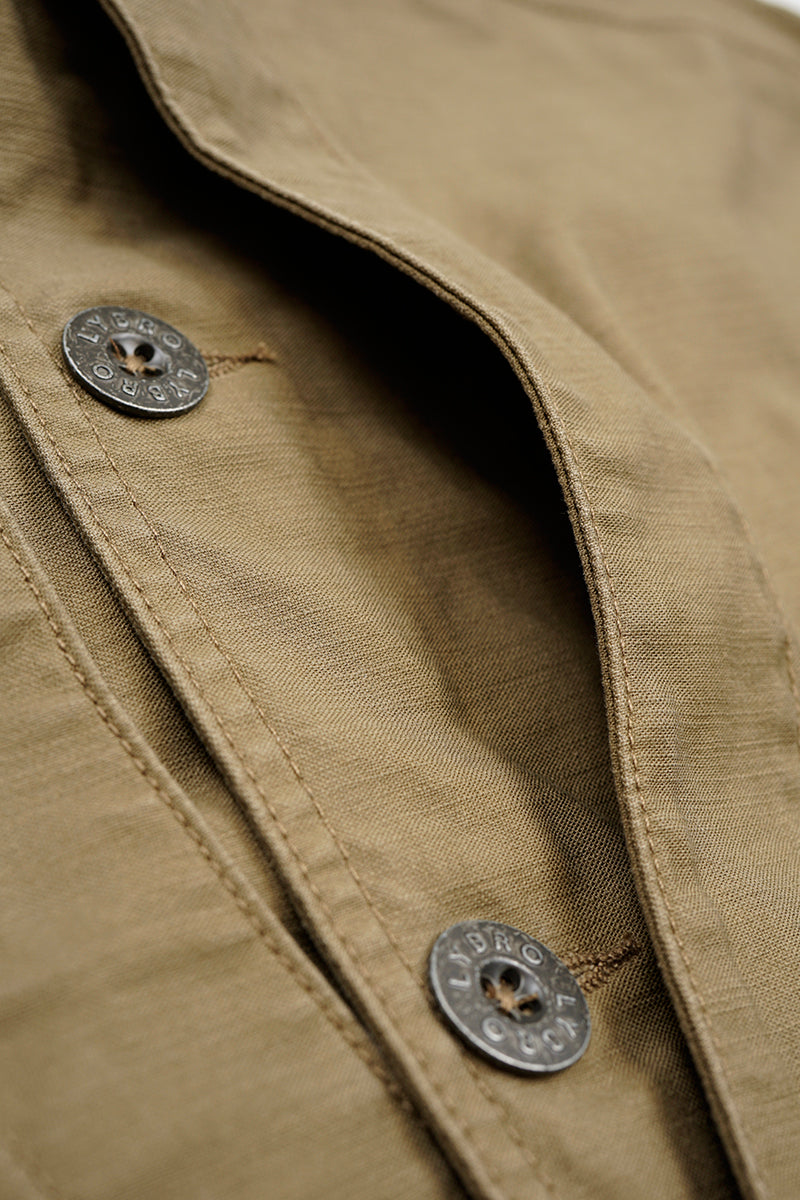 【ナイジェル・ケーボン】UNISEX / ワークスーツベスト - スラブサテン / V01 WORK SUIT VEST - SLUB SATEEN