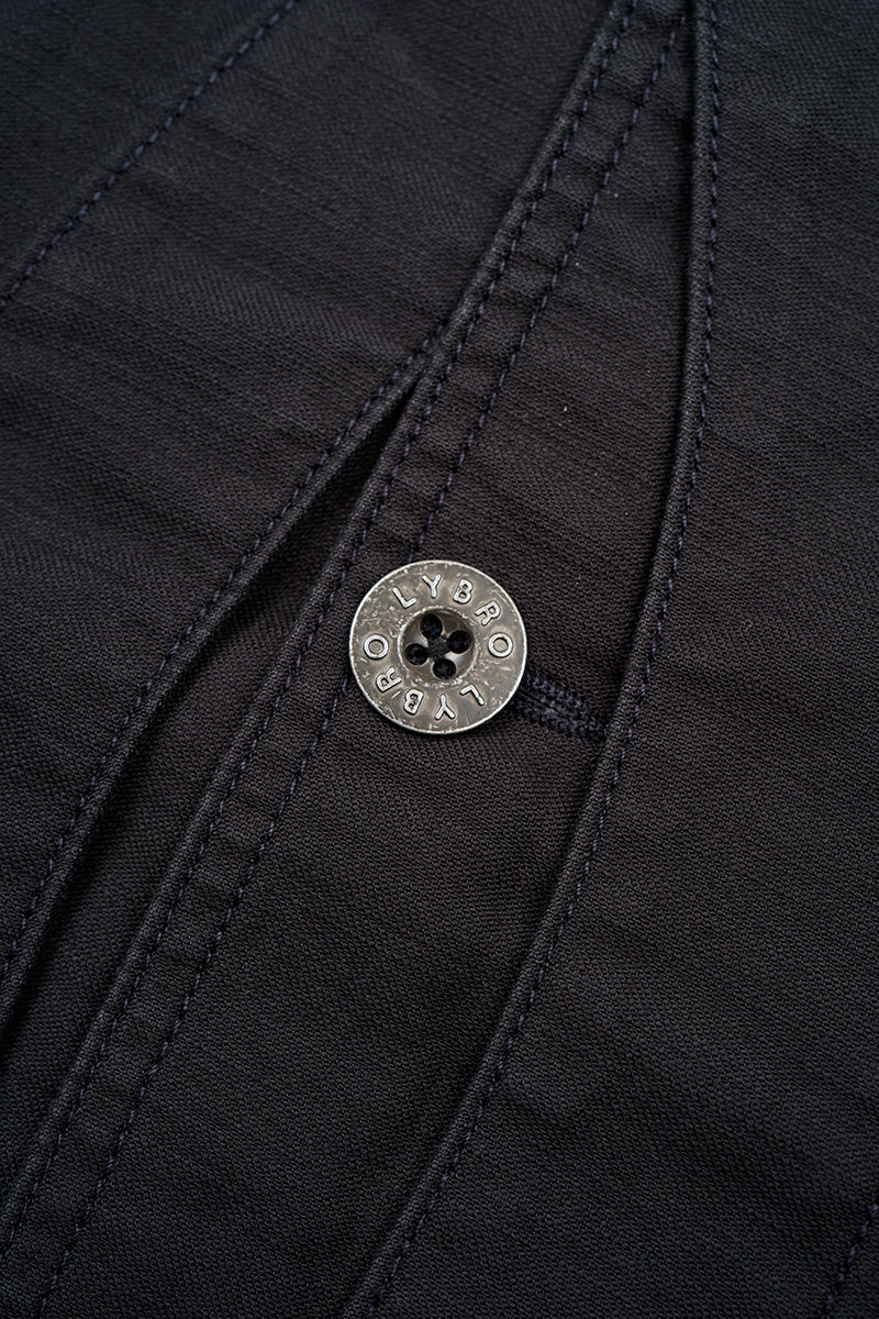【ナイジェル・ケーボン】UNISEX / ワークスーツベスト - スラブサテン / V01 WORK SUIT VEST - SLUB SATEEN