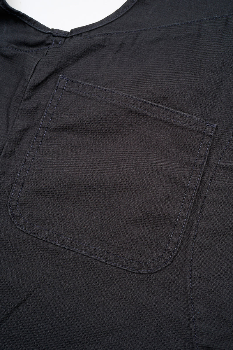 【ナイジェル・ケーボン】UNISEX / ワークスーツベスト - スラブサテン / V01 WORK SUIT VEST - SLUB SATEEN